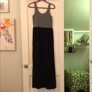 Loft Grey/Black Maxi Dress